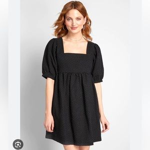 Modcloth sunset soirée babydoll dress. Size 4.